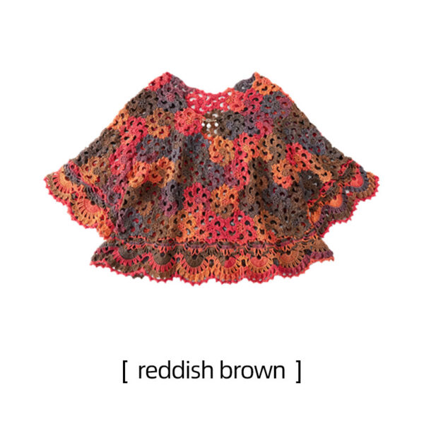 Simple patchwork top DIY crochet sweater homemade material package - Image 3